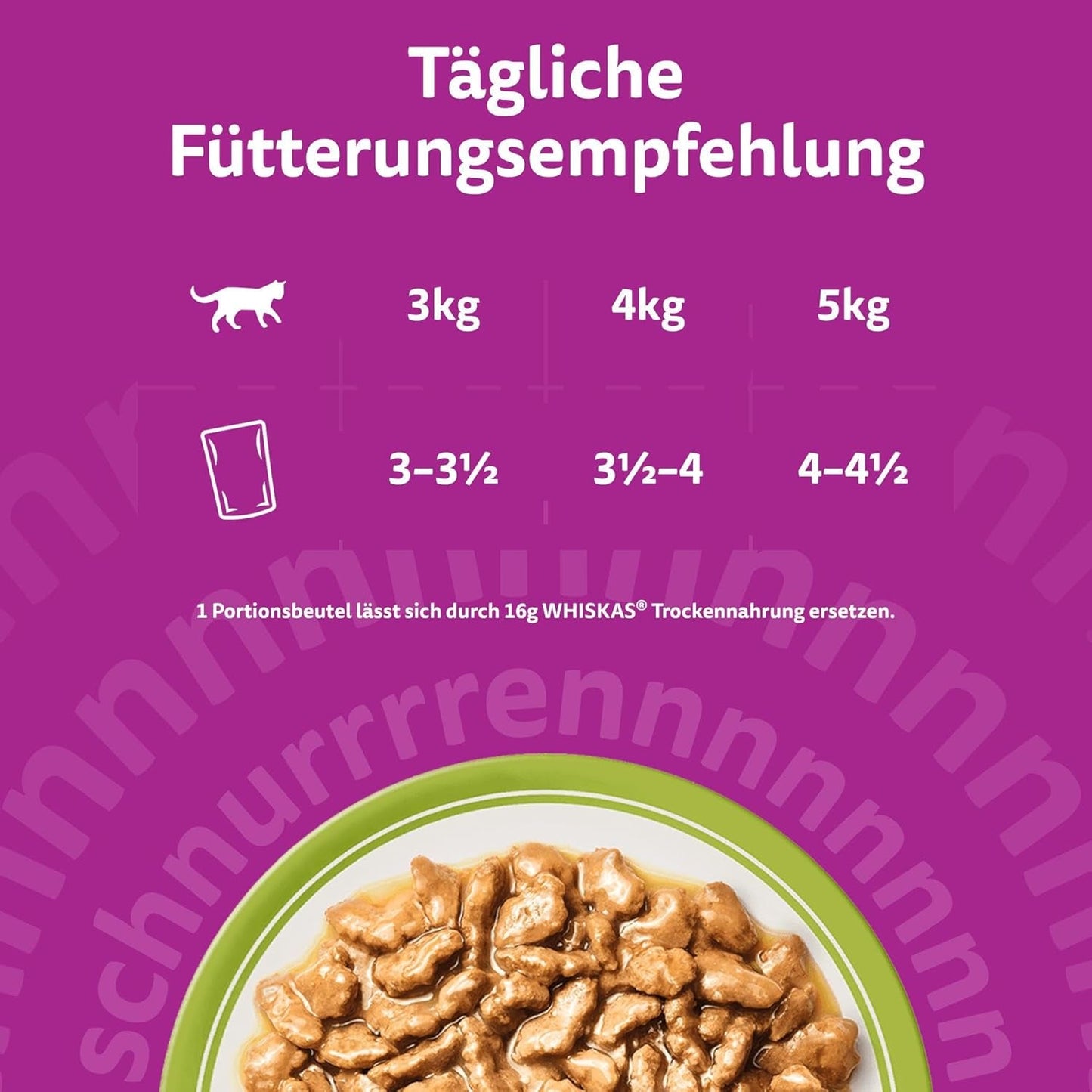 Whiskas Senior 7+ Nassfutter Gemischte Auswahl in Soße, 48 Beutel, 12x85g (4er Pack) – Hochwertiges Nassfutter für Katzen ab 7 Jahren