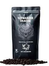 Black Dragon Espresso 100 % Robusta – Extra stark geröstete Kaffeebohnen – Sehr kräftiger und vollmundiger Kaffee mit hohem Koffeingehalt – Sehr starker Espresso
