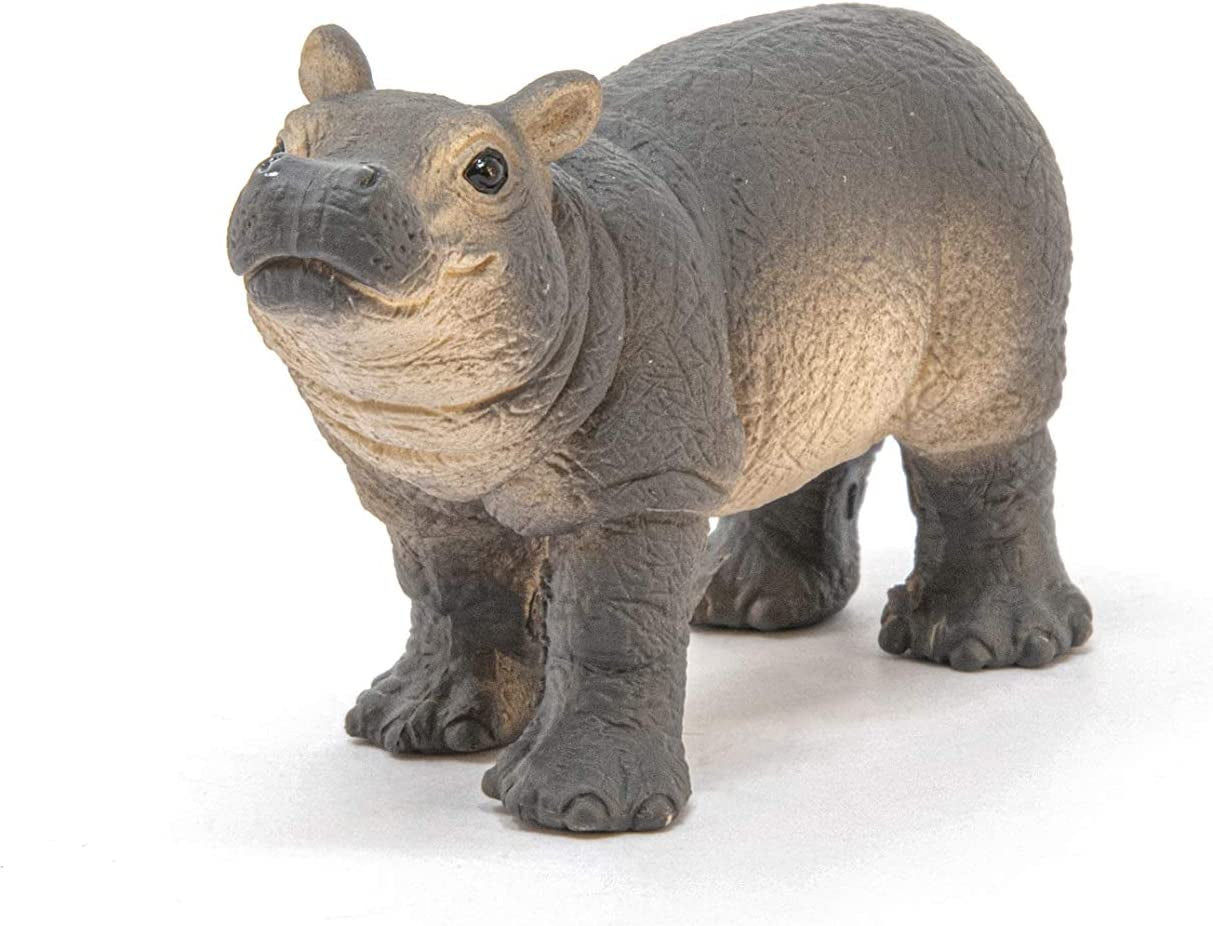 Schleich 14831 Junges Nilpferd, für Kinder ab 3 Jahren, WILD LIFE - Spielfigur Actionfiguren Naty Shop
