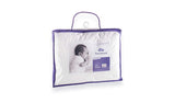 Dreumeland T060183 Kissen Moos mit Tencel 40 x 60 cm, weiß Standardkissen Naty Shop