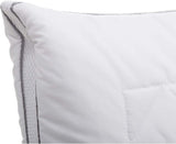 Gözze - Kissen mit Innenkissen 150G und Klimaband, inklusive Nachfüllbeutel, 40 x 80 cm - Weiß Naty Shop Standardkissen