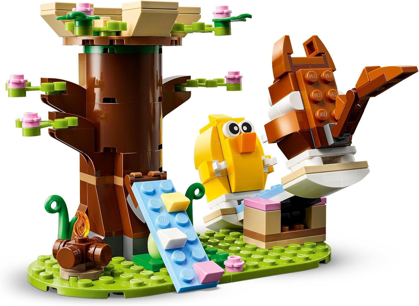 LEGO Frühlings-Tierspielplatz, Vogel- und Eichhörnchen-Bauset, Baumhaus-Spielset für Kinder, Geschenkidee für 8-jährige Jungen und Mädchen, Tierset, Tierfiguren-Spielzeug 40709 Bausets Beuche den LEGO-Store