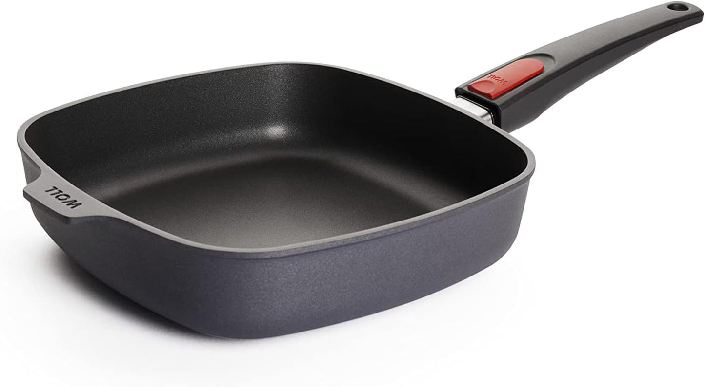 Woll Diamond Lite quadratische Pfanne, 6 cm Höhe – ohne Induktion Töpfe und Pfannen Naty Shop 24 x 24 cm