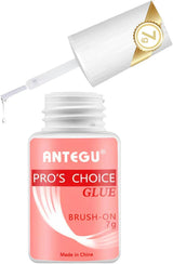 Extra starker Nagelkleber – inklusive Pinsel, 4 x 7 g Nagelverlängerungskleber, Acryl-Spitzenkleber und künstlicher Nagelkleber