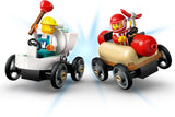 LEGO City No Limits: Seifenkistenrennen mit Rampe – Konstruktionsspielzeug für Jungen und Mädchen ab 6 Jahren – Set mit 2 Seifenkisten und 4 Racer-Minifiguren – Geschenkidee für Kinder 60460 Bausets Besuchen Sie den LEGO-Store