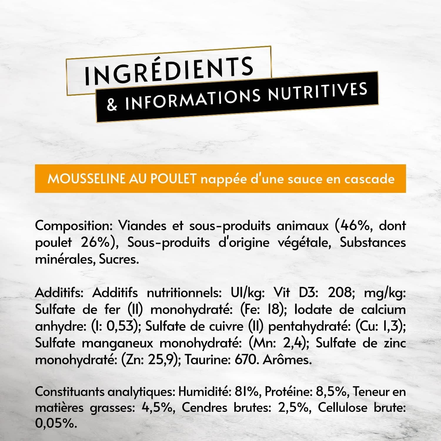 Offenbarungen Musselin mit Hühnchen und Sauce | Mahlzeiten für ausgewachsene Katzen | 4 x 57g
