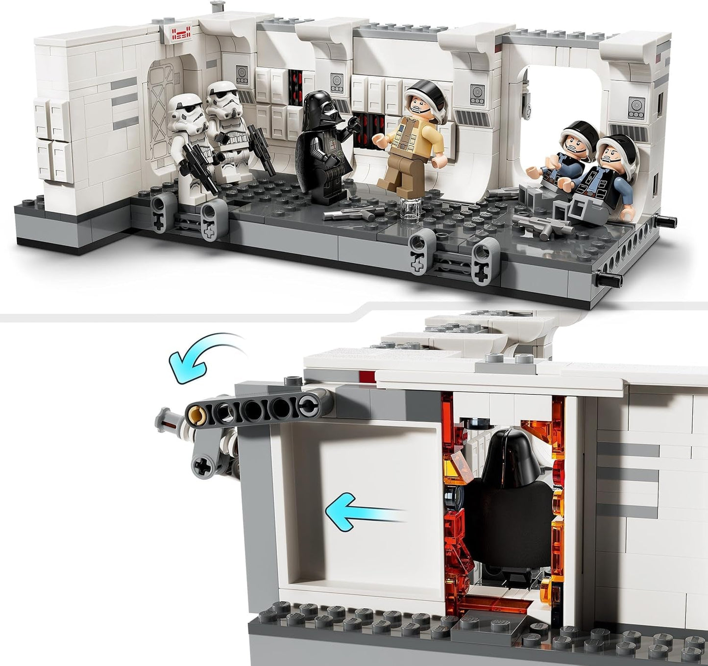 LEGO Star Wars Tantive IV Boarding, A New Hope Movie Bauspielzeug, Fantasy-Spielset zum Sammeln, Geschenkidee für Jungen und Mädchen ab 8 Jahren und Sammler 75387 Bausets Beuche den LEGO-Store