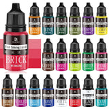 Flüssige Lebensmittelfarbe, 10 ml Naty Shop 10 ml (Set mit 20 Stück)