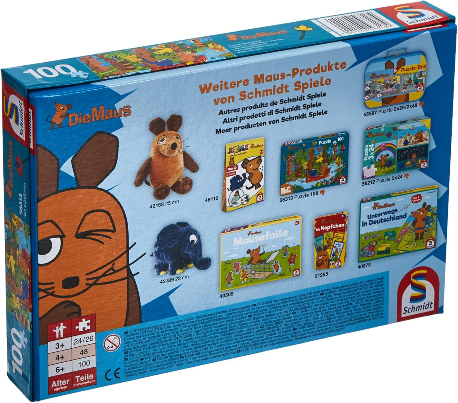 Die Maus im Dschungel (Kinderpuzzle) Puzzle Naty Shop