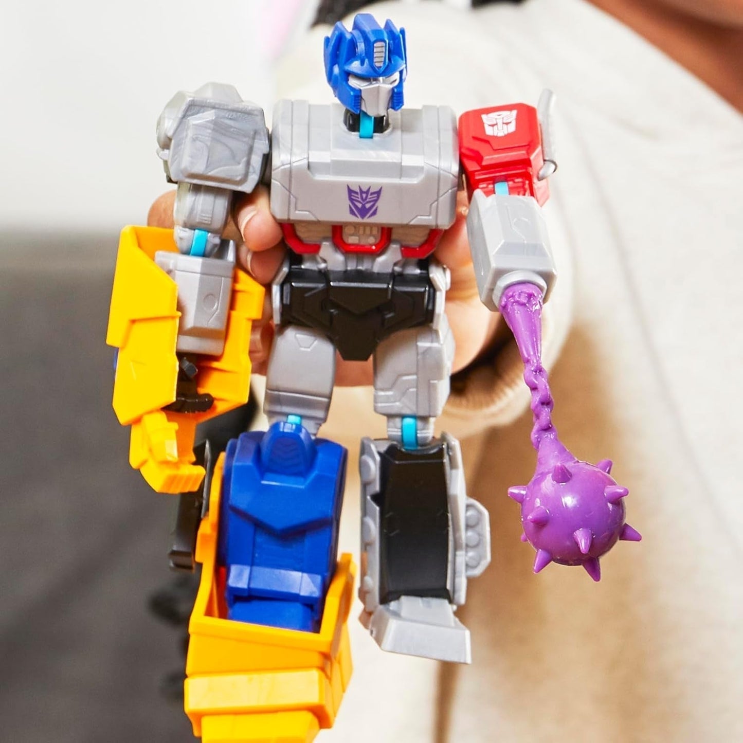 Transformers Mixmashers Optimus Prime Anpassbare Deluxe-Actionfiguren und Zubehör Actionfiguren Naty Shop