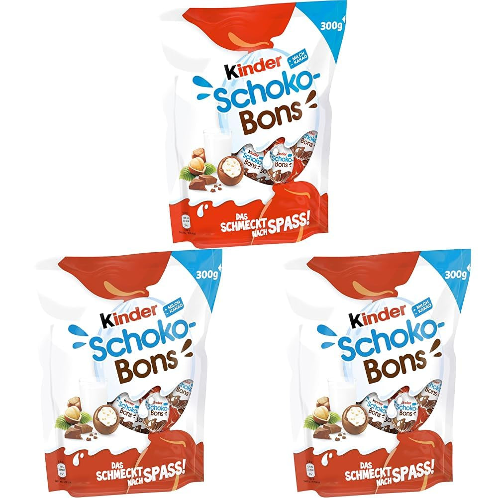 Kinder Schoko-Bons, 300g (3er Pack)
