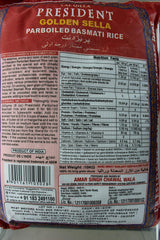 PRESIDENT - Golden Sella Basmatireis, 20er Pack (1 x 20 kg)