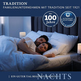 Billerbeck Simone Superlight Quilt – Seidensteppdecke – 135 x 200 cm – Sommersteppdecke, kühlende Steppdecke, leichte Sommersteppdecke – 100 % Baumwolle, weiß Steppdecken und Steppdecken Naty Shop