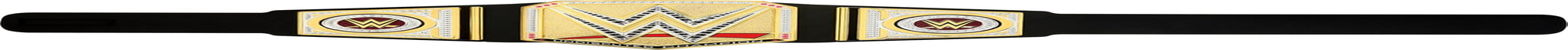 Mattel Mattel WWE Championship Gürtel, unbestrittener WWE Universal Championship Rollenspiel und Kostüm, ca. 100 cm langer Kunstledergürtel mit einzigartiger Passform, HYJ35 Actionfiguren Naty Shop