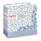 Fato - Trockenpapierservietten, Airlaid, Textileffekt, Packung mit 50 Servietten, 40X40 gefaltet im 4er-Format, Tropicana Decor