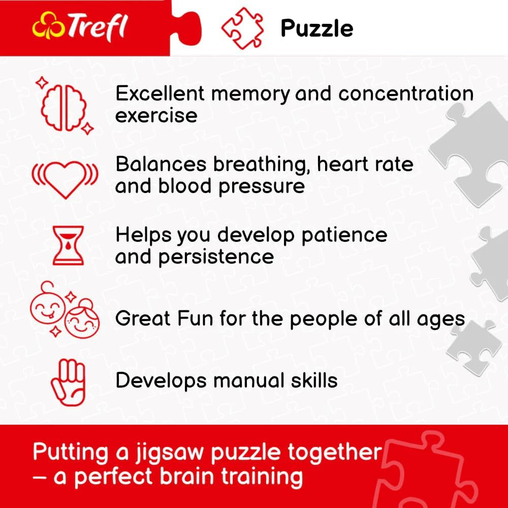 Puzzle – „1000“ – Lustige Hundeporträts Puzzle Naty Shop