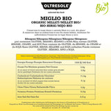 Bio-Hirse 1 kg, ballaststoff- und mineralstoffreiche Bio-Körner, gelbe Hirsekörner zum Verzehr, ideales Paket für die Familie