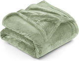 Utopia Bedding Kuschelige Fleecedecke [228 x 228 cm, Grau] Weiche, leichte, warme und flauschige Decke, bequeme und atmungsaktive Decke für Bett, Sofa, Couch, Betten und Decken. Besuche den Utopia Bedding-Store Salbeidrüsen 228 x 228 cm
