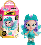 CRAZE Fee in meiner Tasche | Feenpuppe mit Flügeln, sammelbares Feenspielzeug mit Spezialeffekten wie Glitzer, Leuchten im Dunkeln und Farbwechsel. Naty Shop Dolls Fairy in my Pocket