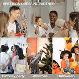 72 Stück vorgeklebte Kindernägel, vollständige Abdeckung, Glitzer, Farbverlauf, Schleife, kurze künstliche Nägel, tolles Geschenk für Kinder und Mädchen, Nagelkunst – Regenbogen-Glitzer