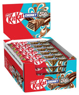 Nestlé Chunky Funky, knusprige Waffeln in Milchschokolade, 24er Packung (24 x 40g)