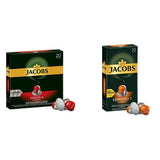 Kaffeekapseln Lungo Classico, Intensität 6 von 12, 20 Nespresso®* kompatible Kapseln, 10 x 20 & Kapseln Espresso Classico, Intensität 7.100 Nespresso®* kompatible Kaffeekapseln, 10x10 Getränke