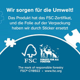 Trefl - Easypiece Puzzle: Briefmarken - 300 Teile - Große Teile, Einfaches Puzzle, Für Erwachsene und Kinder ab 10 Jahren Puzzle Naty Shop