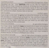 Verival Haferflocken – Bio, Packung mit 6 x 500 Gramm Cereale Naty Shop