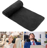 Chaiselongue-Nackenkissen, Kopfkissen, Plüsch, verstellbares Kissen, Nackenrolle, rutschfestes Fleece, Sofa-Nackenkopfstützkissen für Reisen, Zuhause, Chaiselongue, Sofa, Sessel (schwarz)