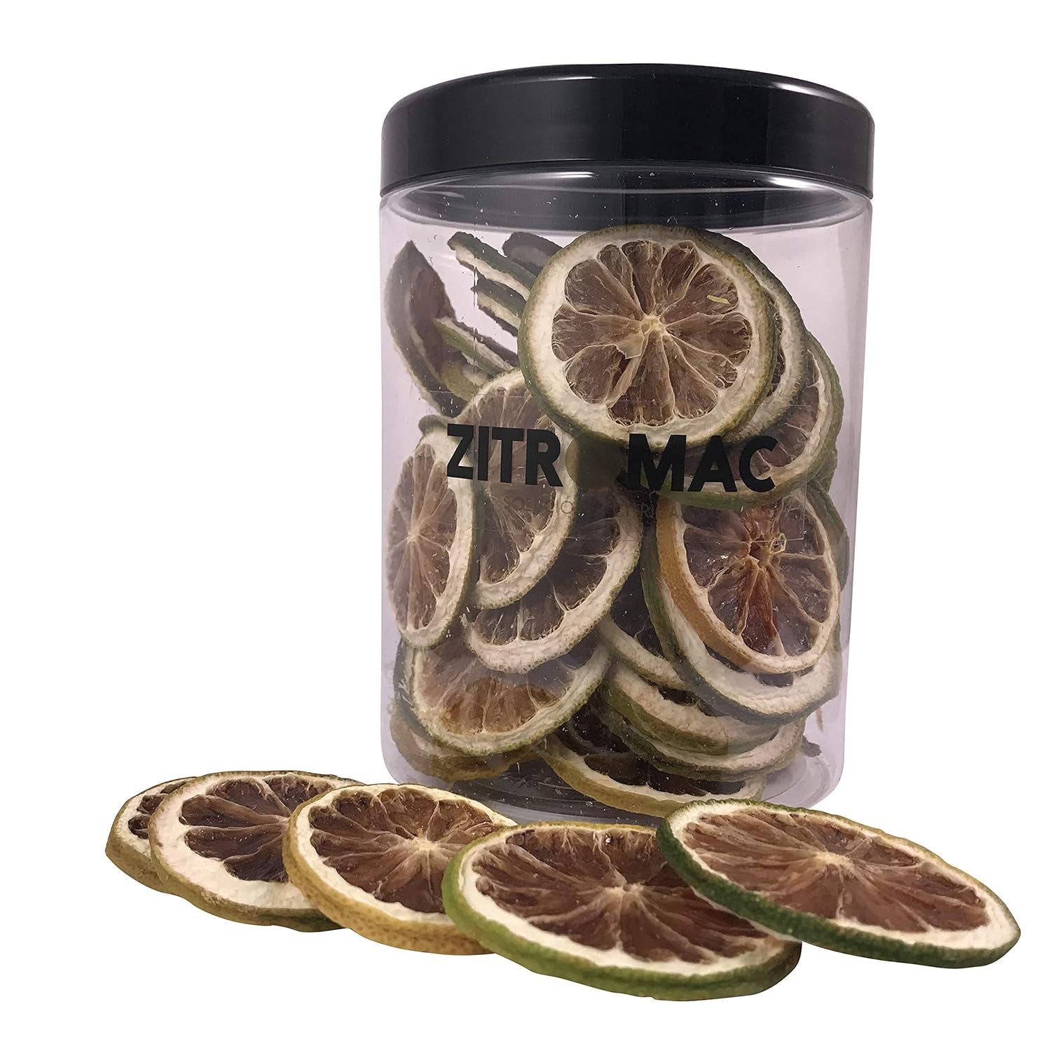 90g Getrocknete Limette für Cocktails. Zuckerfreie Trockenfrüchte für Cocktails, Dekorationen, Glühwein, Weihnachten, Getränke, Tee 100 % natürliche getrocknete Limettenscheiben Naty Shop Dehydrierte Produkte 90,0 Gramm