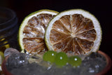 90g Getrocknete Limette für Cocktails. Zuckerfreie Trockenfrüchte für Cocktails, Dekorationen, Glühwein, Weihnachten, Getränke, Tee 100 % natürliche getrocknete Limettenscheiben, dehydrierte Produkte Naty Shop