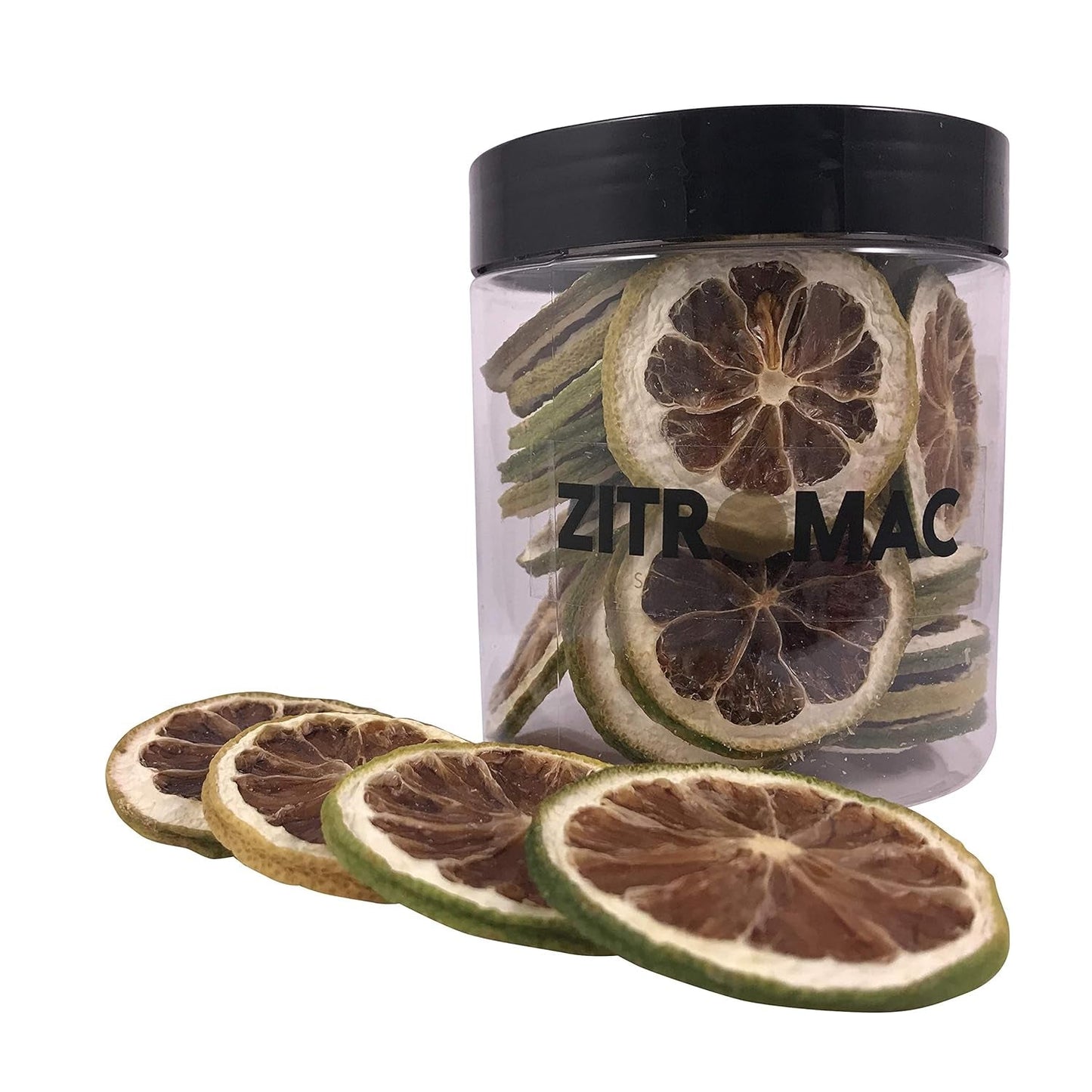 90g Getrocknete Limette für Cocktails. Zuckerfreie Trockenfrüchte für Cocktails, Dekorationen, Glühwein, Weihnachten, Getränke, Tee 100 % natürliche getrocknete Limettenscheiben Naty Shop Dehydrierte Produkte 45,0 Gramm