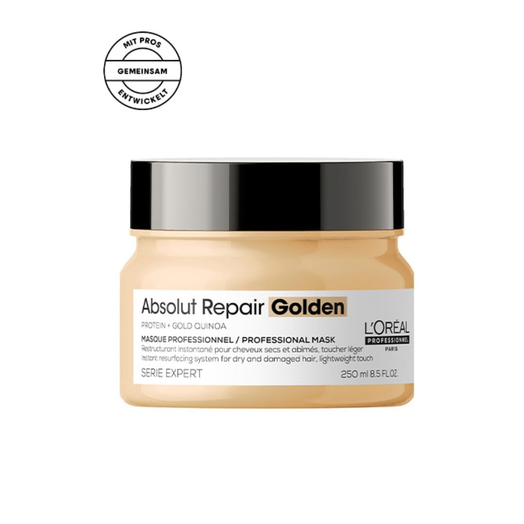 L'Oréal Professionnel Reparierende Haarmaske für strapaziertes und trockenes Haar & Reparierendes Haarshampoo für strapaziertes und trockenes Haar Naty Shop Haarmaske