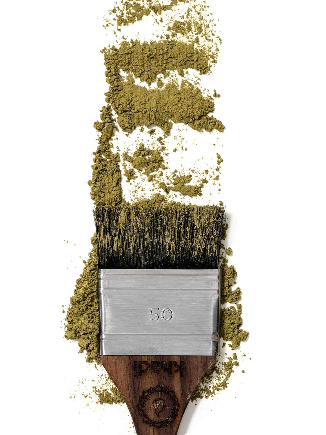 khadi GOLDBRAUN Pflanzenhaarfarbe, Haarfarbe von leuchtendem Bernstein bis zu sanftem und glänzendem Goldbraun, 100 % pflanzliche Naturhaarfarbe, natürlich und vegan, zertifizierte Naturkosmetik, 100g Naty Shop Haarfarbe