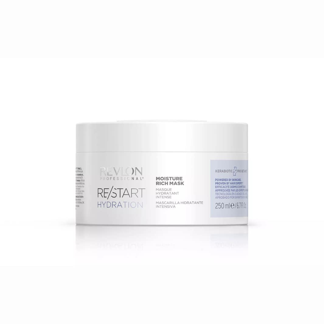 RE/START Hydration Moisture Rich Mask 250 ml Feuchtigkeitsspendende Haarmaske für trockenes Haar Langanhaltende reichhaltige Pflegemaske Regenerierende Anti-Frizz-Haarmaske Naty Shop Haarmaske Standardtitel