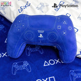 Character World: Offizielle Lizenz in Form einer Playstation-Steuerung, Design des Handbuchs, zusätzliches Zubehör | Die blauen Standardkissen von Naty Shop eignen sich perfekt als Schlafzimmer- oder Spieldekoration