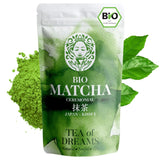 Bio-Matcha-Pulver für Tee und Matcha Latte – Premium-Zeremonienqualität aus Japan – Original Kissui-Grüntee – 30 g