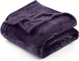 Utopia Bedding Kuschelige Fleecedecke [228 x 228 cm, grau], weiche, leichte, warme und flauschige Decke, bequeme und atmungsaktive Decke für Bett, Sofa, Couch, Betten und Decken. Besuchen Sie den Utopia Bedding-Store, lila, 150 x 200 cm