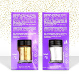 Günthart Glitzer, Puder, Gold und Silber, Set 2 x 7 Gramm Naty Shop