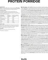 Komplette Protein-Haferflocken, proteinreiche Haferflocken, Molke, ballaststoffreich, Proteinbrei, Apfel-Zimt, 2,5 kg
