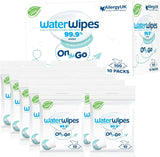 Waterwipes Feuchtigkeitsspendende und reinigende Babytücher mit 99 % Wasser und Aloe Vera-Extrakt, Feuchttücher für Gesicht und Körper, Naty Shop