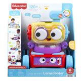 Fisher-Price 4-in-1 Lernroboter Linus für Babys und Kleinkinder, Spielzeug ab 6 Monaten – Deutschsprachig, HCK39 Babyspielzeug Naty Shop