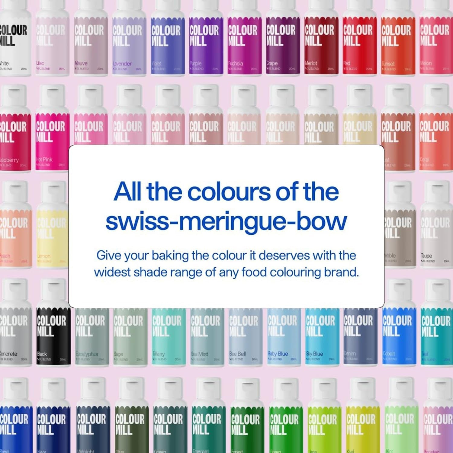 Color Mill Blend Lebensmittelfarbe auf Ölbasis, marineblaue Farbe – Lebensmittelfarbe für Schokolade, Fondant, Muffins, Kuchen, Backen, Makronen – Lebensmittelfarbe zum Dekorieren von Kuchen – 100 ml