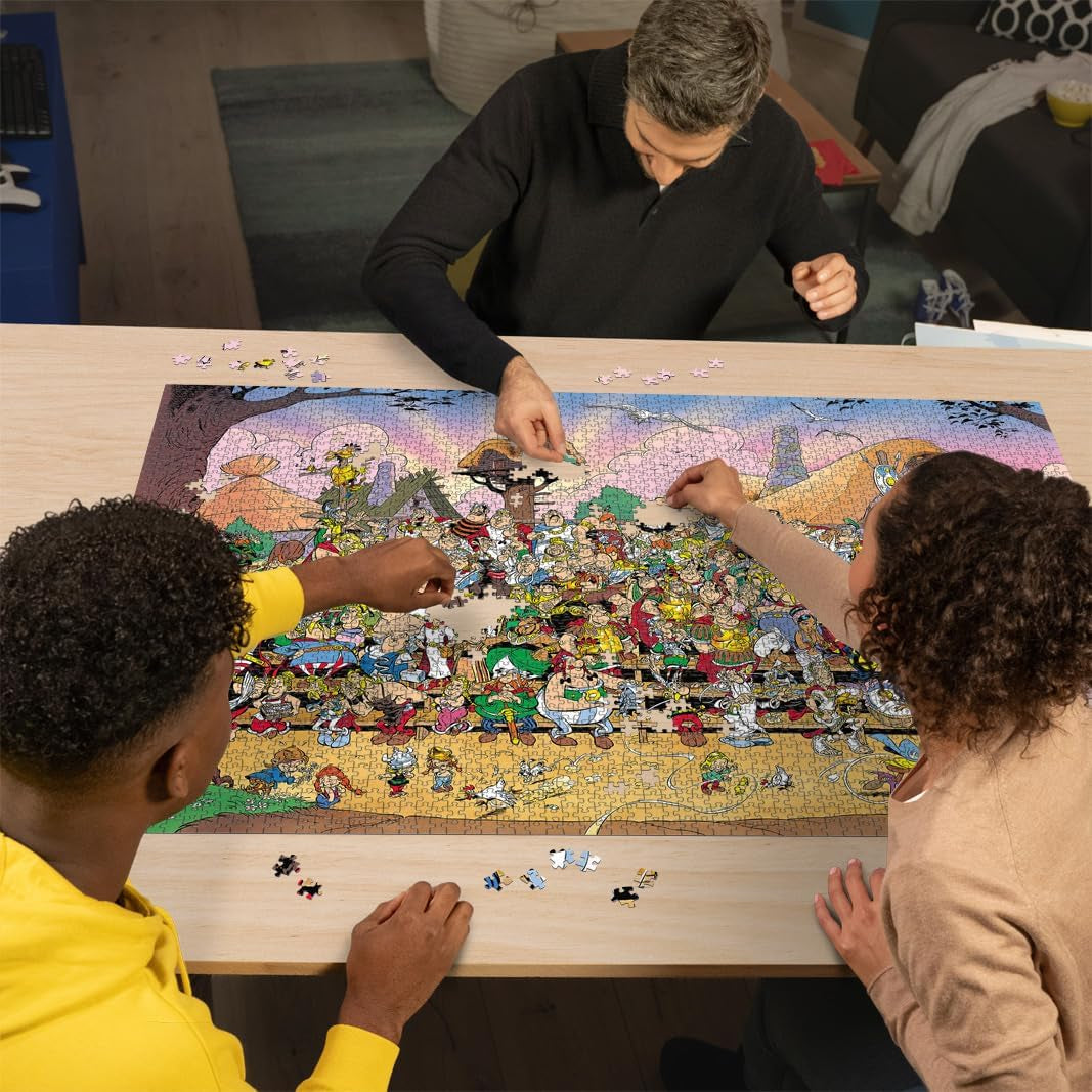 Ravensburger - Puzzle für Erwachsene - 3000 Teile Puzzle - Universum von Asterix - Erwachsene und Kinder ab 14 Jahren - Hochwertiges Puzzle hergestellt in Europa - Comicfiguren - 14981 Puzzle Naty Shop