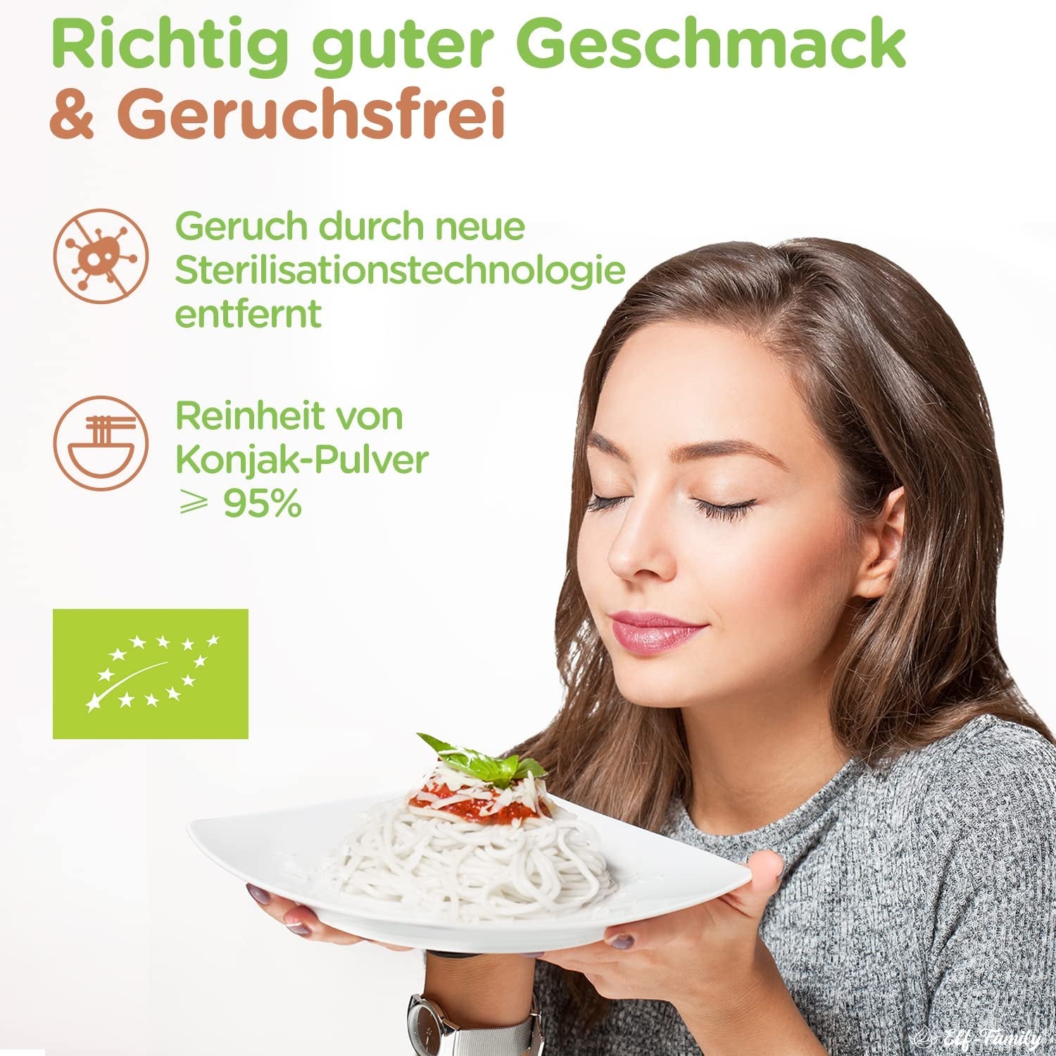 Elf-Family 270g x6er Box(12er Pack) Bio Konjak Nudeln Ultra Low Carb Shirataki Nudeln Vegan Glutenfrei-Instant Nudeln ohne Kohlenhydrate/Keto/Kalorienarme/Fettfrei/Zuckerfrei -Spaghetti MHD: 11.12.2026