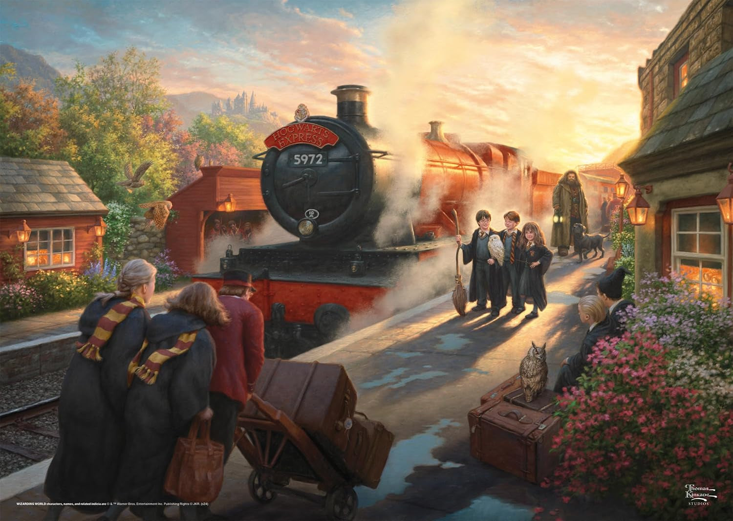 Zauberwelt Harry Potter Hogwarts Express Puzzle Naty Shop