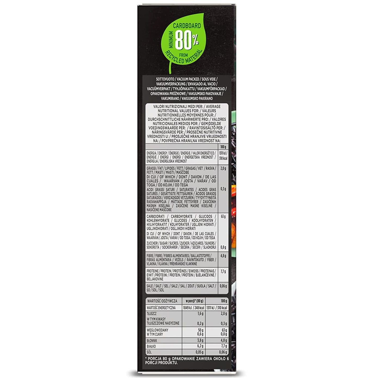 Scotti Black Vollkornreis Riso Nero Venere 500 g