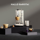 Espressomaschine mit Nespresso SNE800 Creatista Plus Kapseln von Sage, mattschwarz