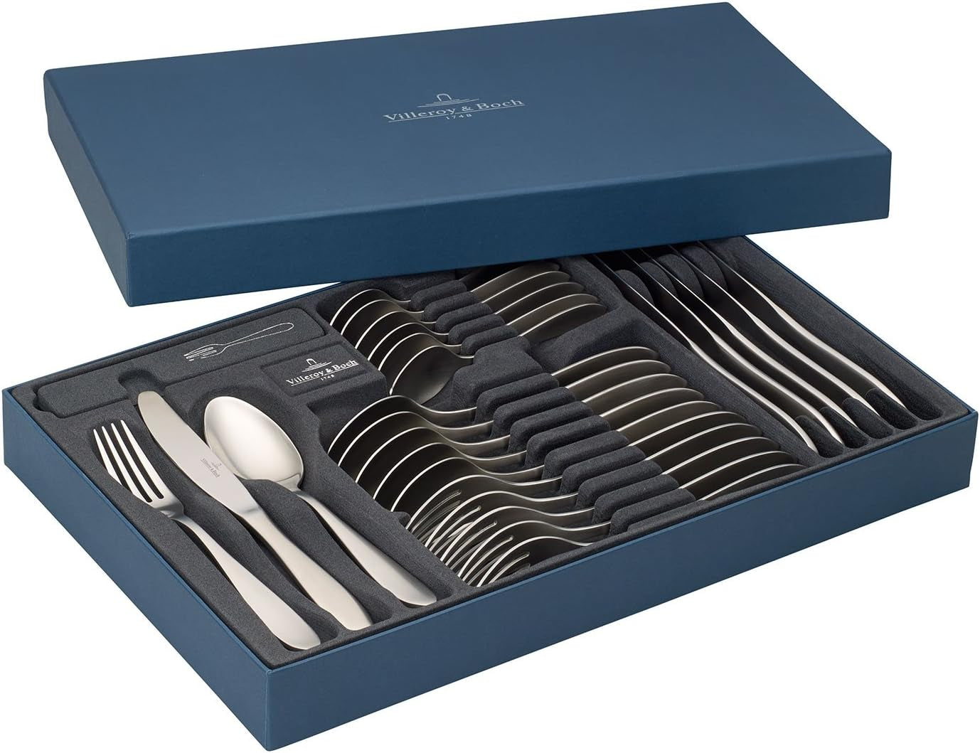 Villeroy und Boch Arthur Besteck für 6, 24 Teile, Edelstahl Kitchen Naty Shop
