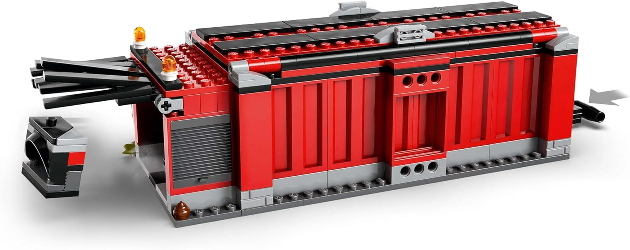 LEGO City Schrottplatz mit Autos – Spielzeug mit Schrottpresse und Kran, 2 Spielzeugautos, 4 funktionierenden Minifiguren und Bürogebäude – Geburtstagsgeschenke für Jungen und Mädchen ab 8 Jahren 60472 Besuche den LEGO-Store Bausets